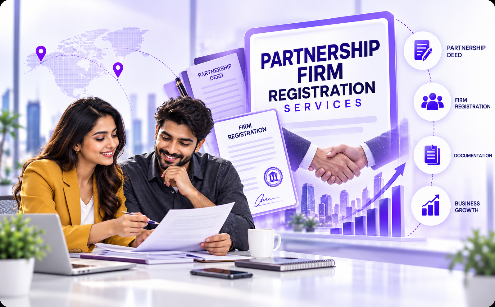 partnership firm registration services